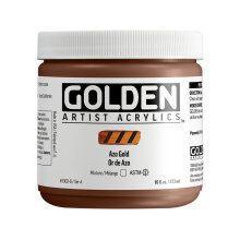 Golden Heavy Body Akrilik Boya 473 ml Seri 4 Azo Gold 1302 - Golden