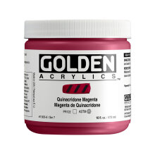 Golden Heavy Body Akrilik Boya 473 ml Seri 7 Quinacridone Magenta 1305 - Golden