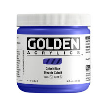 Golden Heavy Body Akrilik Boya 473 ml Seri 8 Cobalt Blue 1140 - Golden