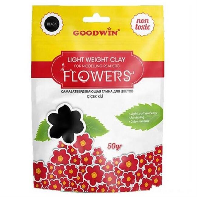 Goodwin Çiçek Kili Siyah 50Gr - 1