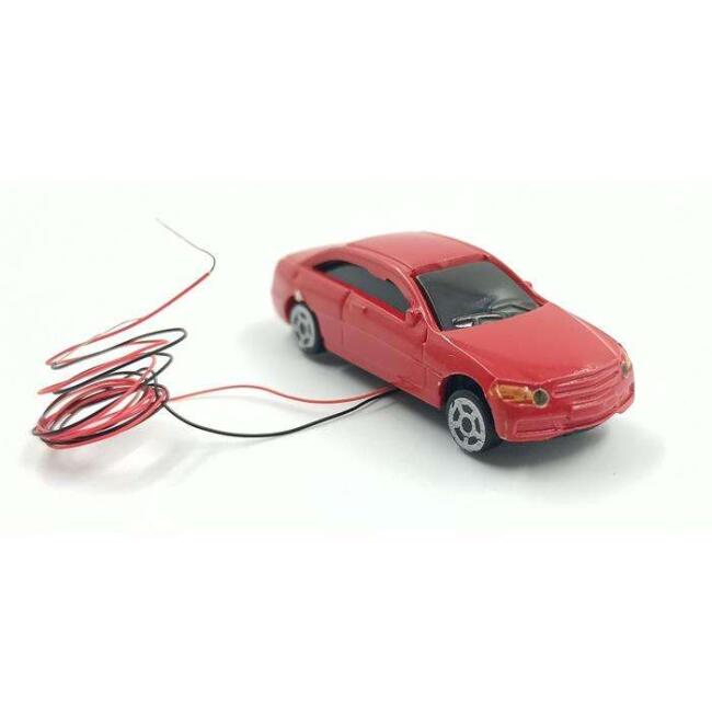 Gvn Art Maket 1:75 Ölçek Işıklı Araba 9V Ec75-3 - 1