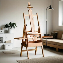 Gvn Art Çift Tepsili Çok Amaçlı Katlanabilir Profesyonel Şövale HPX-X6 - Gvn Art (1)