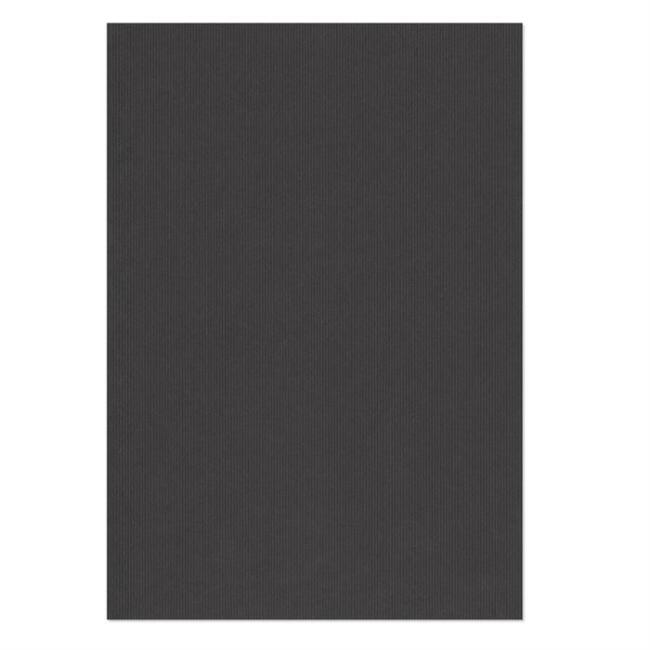 Gvn Art Çizgili Desenli Kağıt Siyah 350gr A4 N:31427 - 1