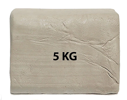 Gvn Art Doğal Çamur Beyaz Kil 5Kg Şamutlu - 1