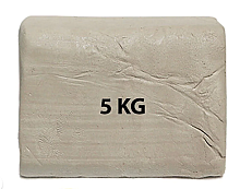 Gvn Art Doğal Çamur Beyaz Kil 5Kg Şamutlu - Gvn Art
