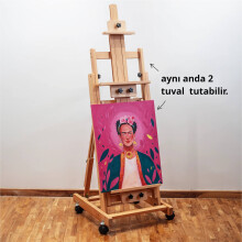 Gvn Art H Frame Stüdyo Tipi Profesyonel Şövale HPX-W14 - Gvn Art (1)