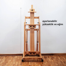 Gvn Art H Frame Stüdyo Tipi Profesyonel Şövale HPX-W14 - 3