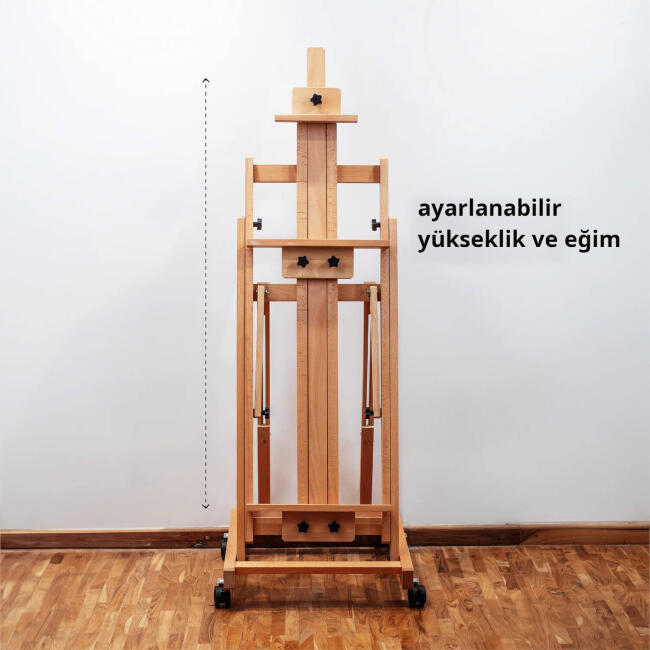 Gvn Art H Frame Stüdyo Tipi Profesyonel Şövale HPX-W14 - 3