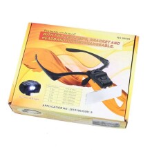 Gvn Art Işıklı Gözlük Büyüteç - 5 Farklı Lens N:9892B - Kembs