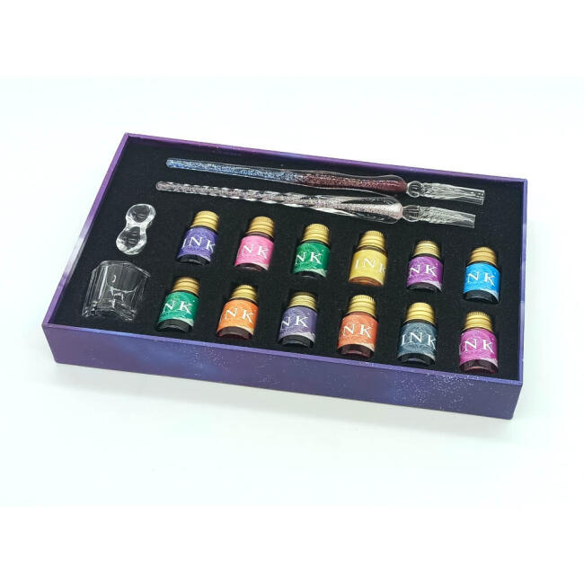 Gvn Art Cam Kalem Kaligrafi Seti 12 Renkli Lx-Yh - 2