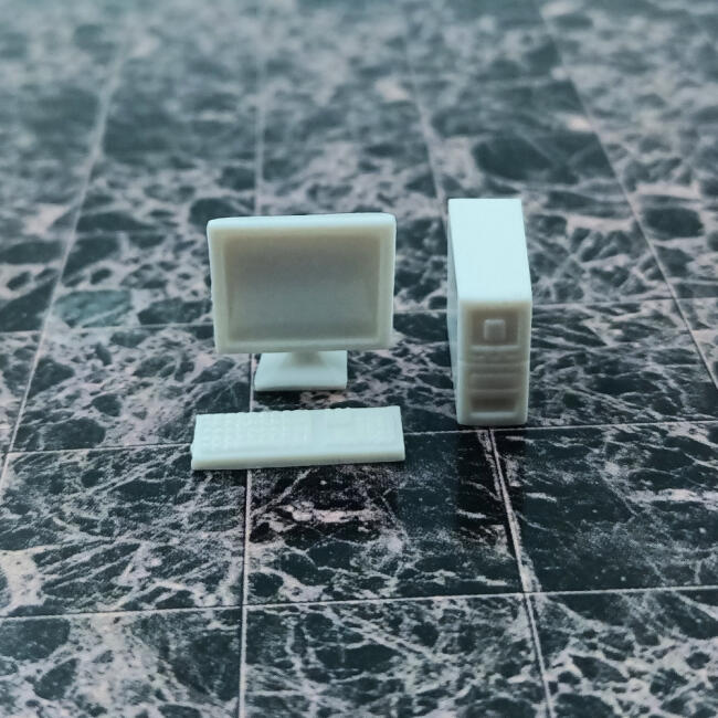 Gvn Art Maket 1:25 Ölçek Masaüstü Bilgisayar N:A25-602 - 1