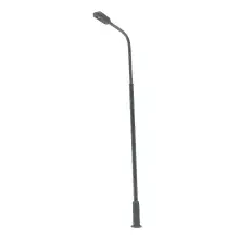 Gvn Art Maket 3V Elektrikli Tek Yön Cadde Lambası 1:100 Ölçek 10 cm CL001 - 1