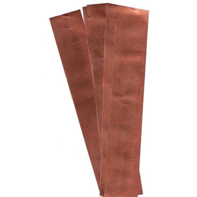 Gvn Art Maket Bakır Levha 0.05 mm 5x30 cm 5 Adet - 1