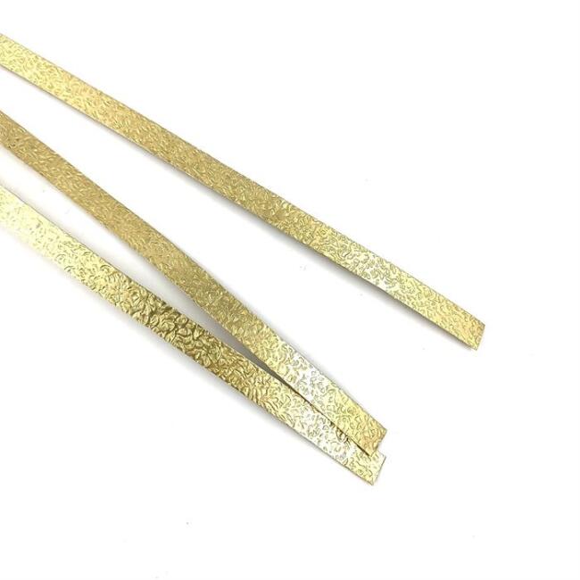 Gvn Art Maket Dokulu Prinç & Pirinç Şerit Levha 0.3mmx10mmx100cm (Paslanmaz) - 1