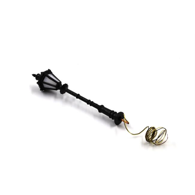 Gvn Art Maket Lamba Sokak Lambası Işıklı T.Yön 7.5Cm N:Mf011-02 3V Jordania(Ö. 2019) - 1