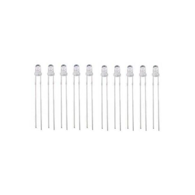 Gvn Art Maket Led Isık 3Mm 3.0 ~ 3.2V 10Lu Sarı Isık . - 2