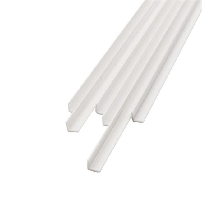 Gvn Art Maket Plastik L Profil Çıta 3x3 mm 50 cm 10 Adet (Çubuk Profil) - 2