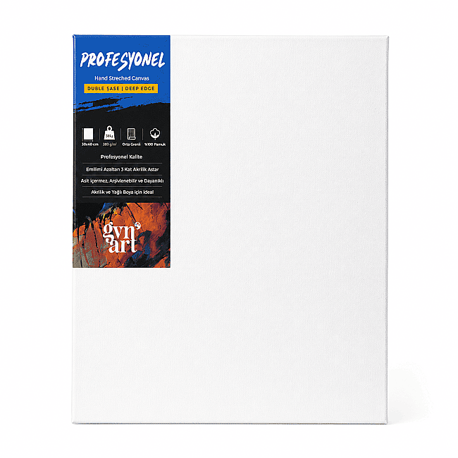 Gvn Art Mavi Duble Şase Tuval 80x100 cm - 1