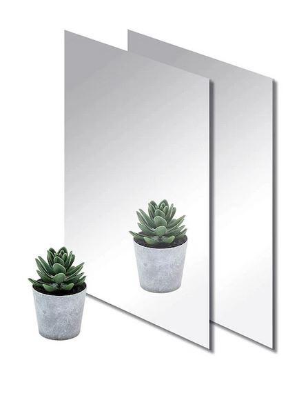 Gvn Art Maket için Pleksi Ayna: Gümüş Stıckerlı, Boyutu 21x30cm, Kalınlık 0,8mm - 1