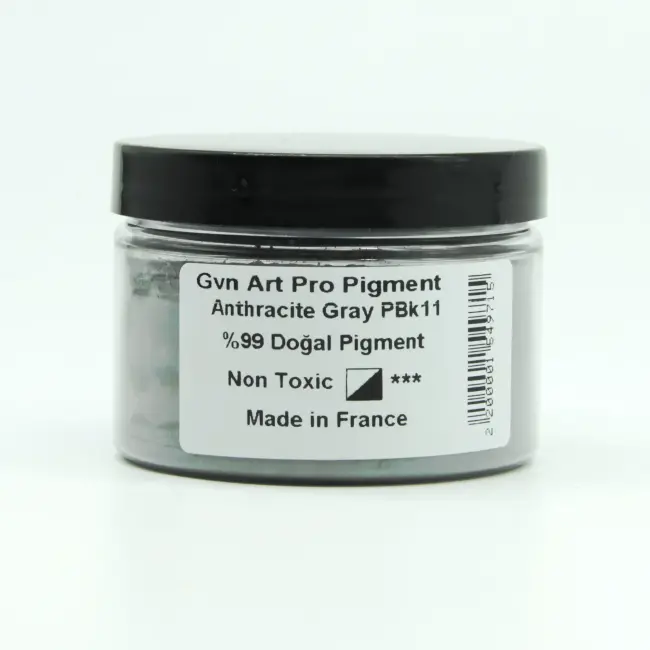 Gvn Art Pro Art Toz Pigment 150ml Anthracite Gray - 2