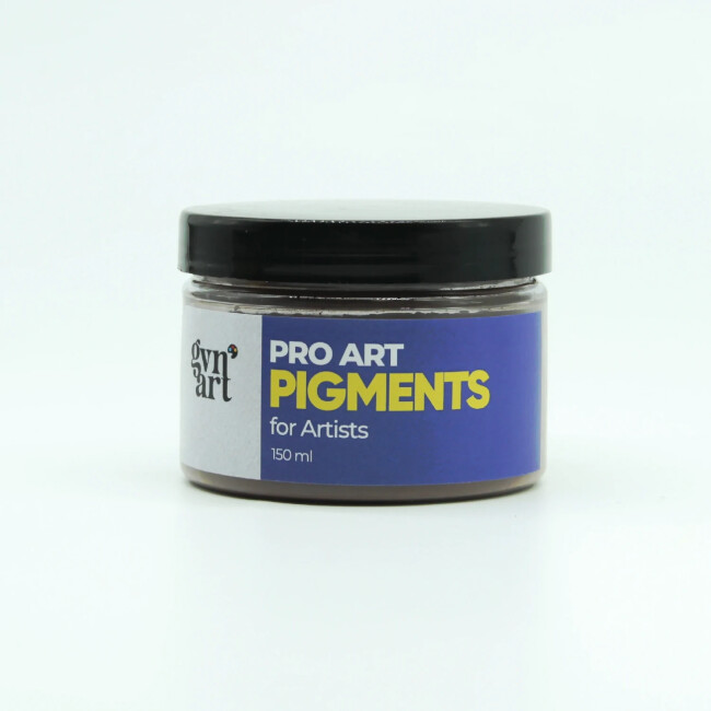 Gvn Art Pro Art Toz Pigment 150 ml Brown Oxide Extra Dark - Gvn Art