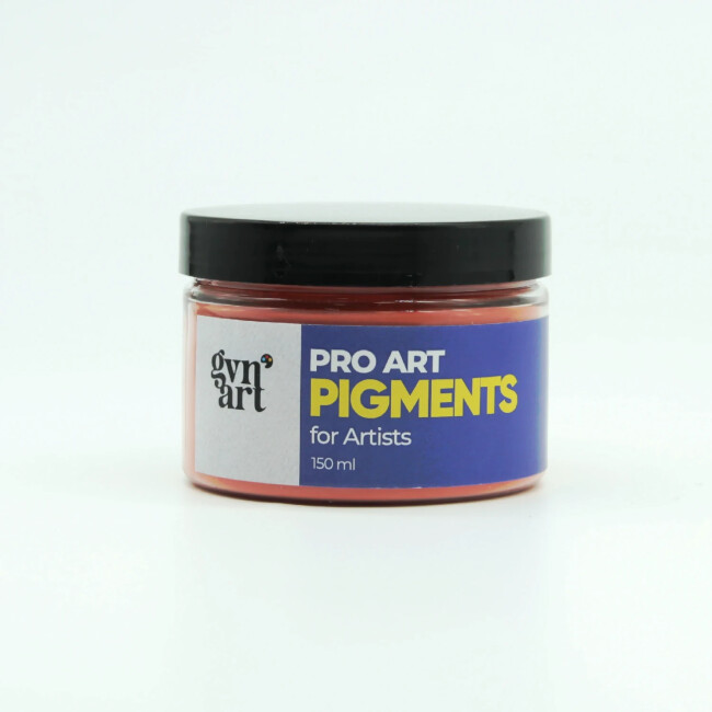 Gvn Art Pro Art Toz Pigment 150 ml Coral Red - Gvn Art