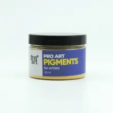Gvn Art Pro Art Toz Pigment 150ml Dark Yellow Ochre - 1