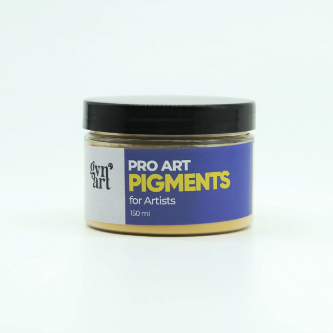 Gvn Art Pro Art Toz Pigment 150 ml Dark Yellow Ochre - Gvn Art