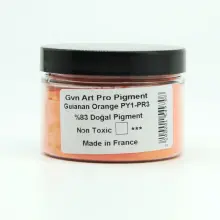 Gvn Art Pro Art Toz Pigment 150ml Guianan Orange - Gvn Art (1)