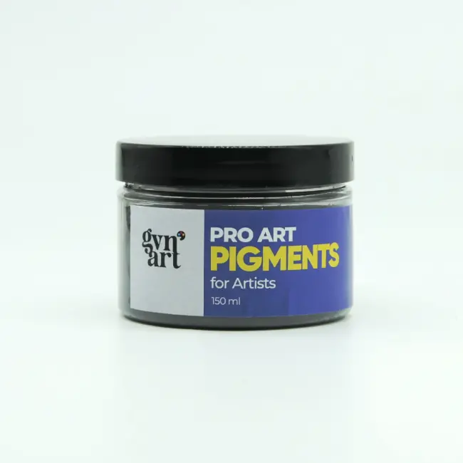 Gvn Art Pro Art Toz Pigment 150ml Ivory Black - 1
