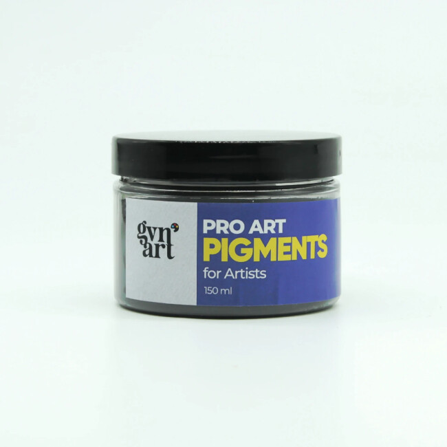 Gvn Art Pro Art Toz Pigment 150 ml Ivory Black - Gvn Art