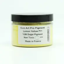 Gvn Art Pro Art Toz Pigment 150ml Lemon Yellow - 2