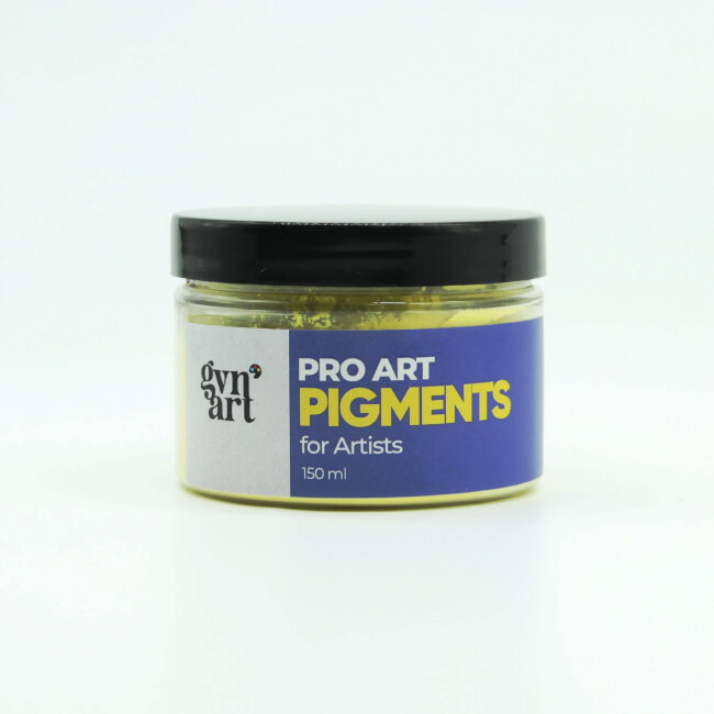 Gvn Art Pro Art Toz Pigment 150 ml Lemon Yellow - Gvn Art