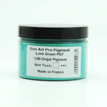 Gvn Art Pro Art Toz Pigment 150ml Lime Green - Gvn Art (1)