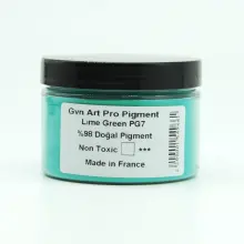 Gvn Art Pro Art Toz Pigment 150 ml Lime Green - Gvn Art (1)