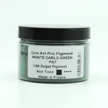 Gvn Art Pro Art Toz Pigment 150 ml Monte Carlo Green - Gvn Art (1)