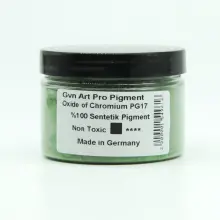 Gvn Art Pro Art Toz Pigment 150 ml Oxide of Chromium - Gvn Art (1)