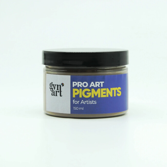 Gvn Art Pro Art Toz Pigment 150 ml Raw Umber - Gvn Art