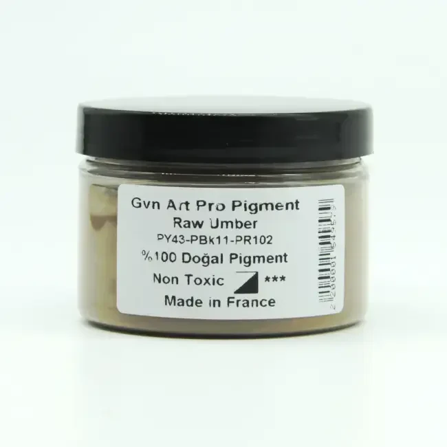 Gvn Art Pro Art Toz Pigment 150 ml Raw Umber - 2