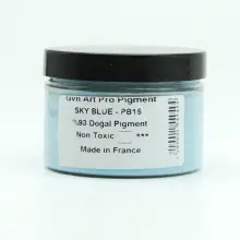 Gvn Art Pro Art Toz Pigment 150ml Sky Blue - 2