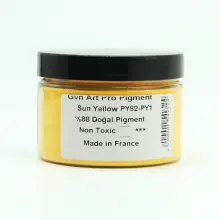 Gvn Art Pro Art Toz Pigment 150ml Sun Yellow - 2