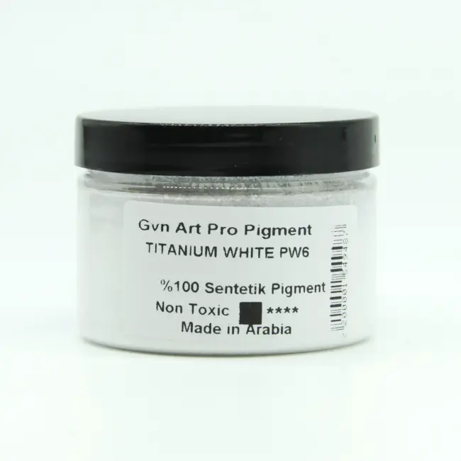 Gvn Art Pro Art Toz Pigment 150ml Titanium White - 2