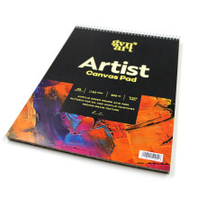Gvn Art Profesyonel Artist Canvas Pad Tuval Defter 300 g A4 10 Yaprak - Gvn Art (1)