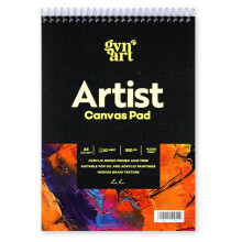 Gvn Art Profesyonel Artist Canvas Pad Tuval Defter 300 g A5 10 Yaprak - Gvn Art