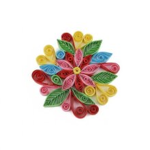 Gvn Art Quilling Kağıdı 6 Renk 12 Şerit 25 cm - İdora (1)