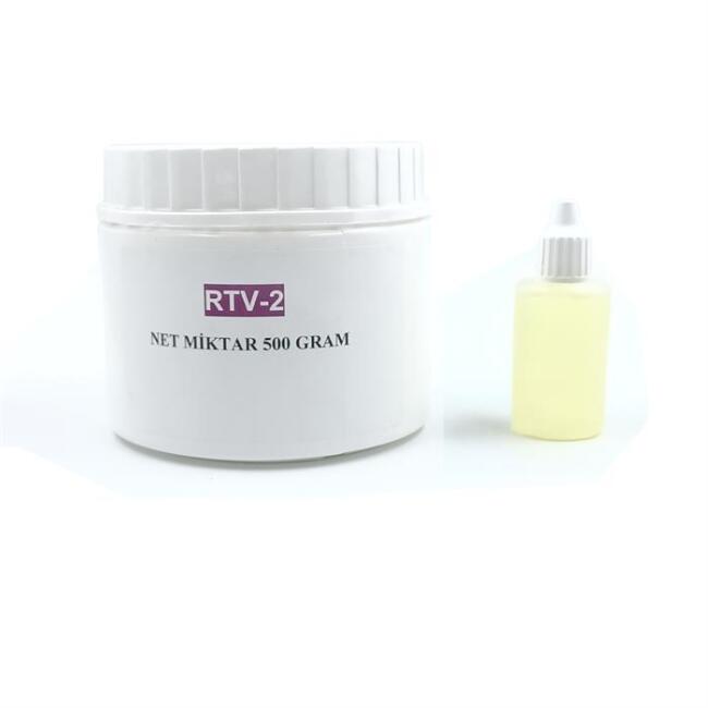 Gvn Art RTV-2 Kalıp Silikonu 500 g + Katalizör - 1