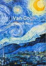 Gvn Art Vangogh Desenli Sketch Defter 15x21cm 112Yp - Gvn Art