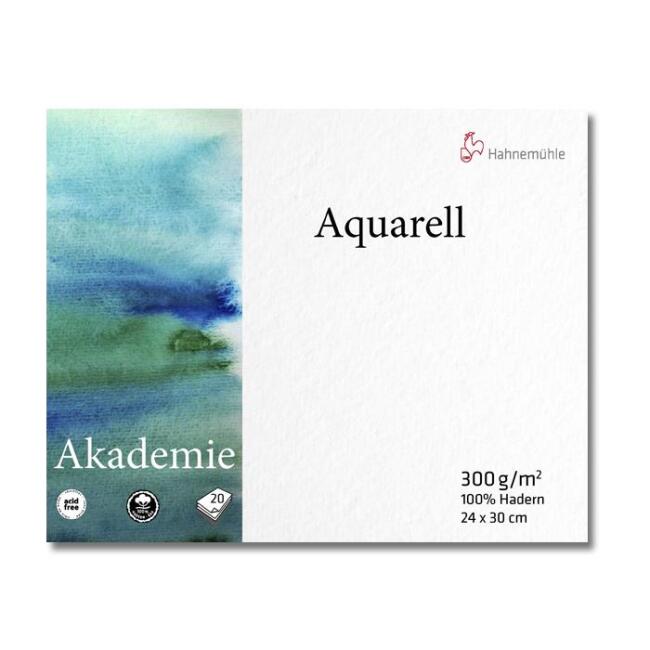 Hahnemühle Akademie Suluboya Blok 300 g 24x30 cm 20 Yaprak N:10628480 - 1