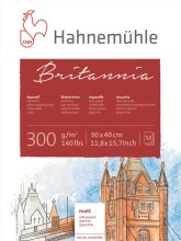 Hahnemühle Britannia Sulu Boya Blok Cold Press 300 g 30x40 cm 12 Yaprak - Hahnemühle (1)