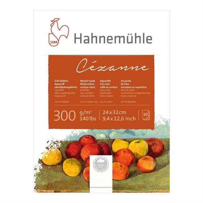 Hahnemühle Cezanne Sulu Boya Blok 300 g 24x32 cm 10 Yaprak - 1